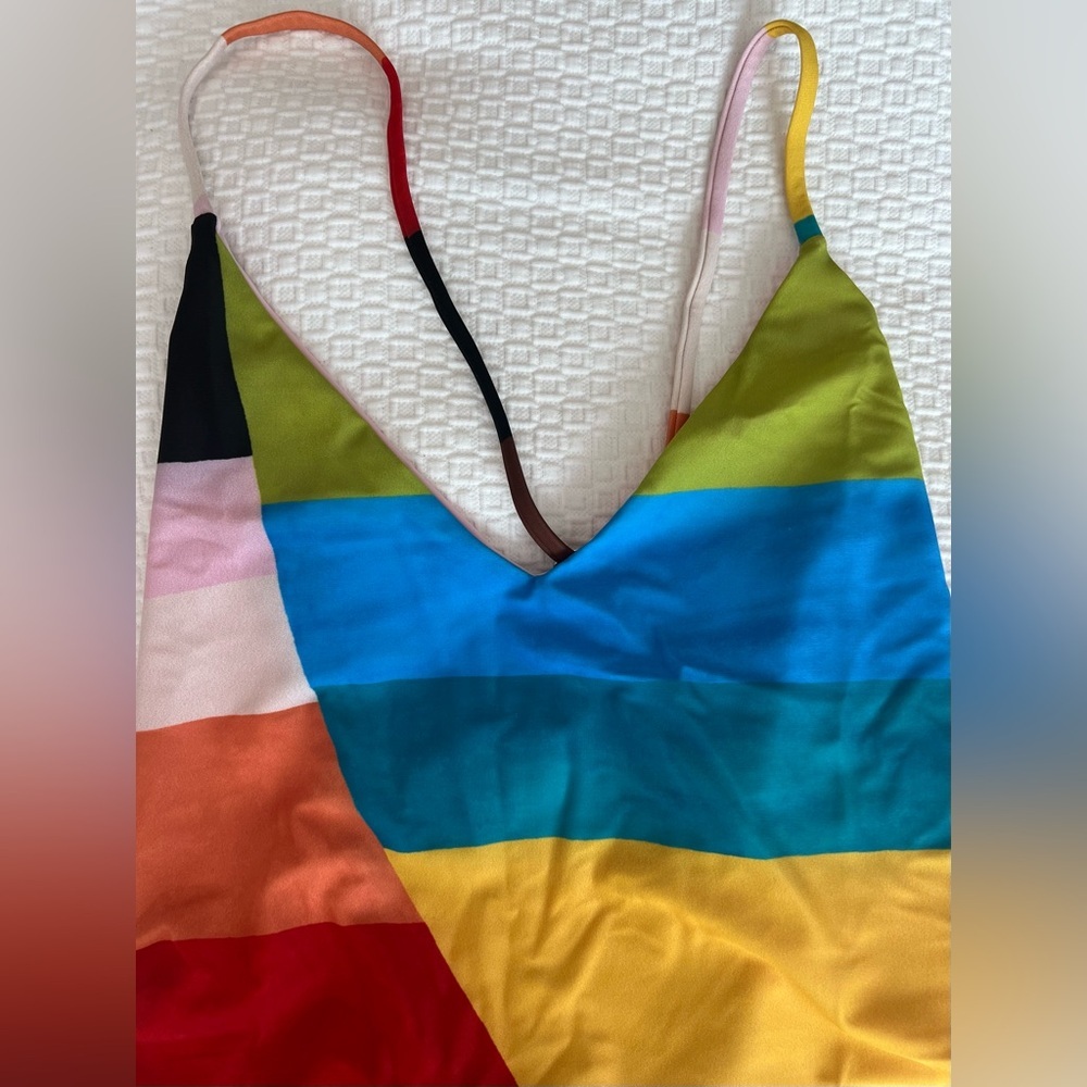Mara Hoffman Multicolor Striped One-Piece Swimsuit - Picture 2 of 13